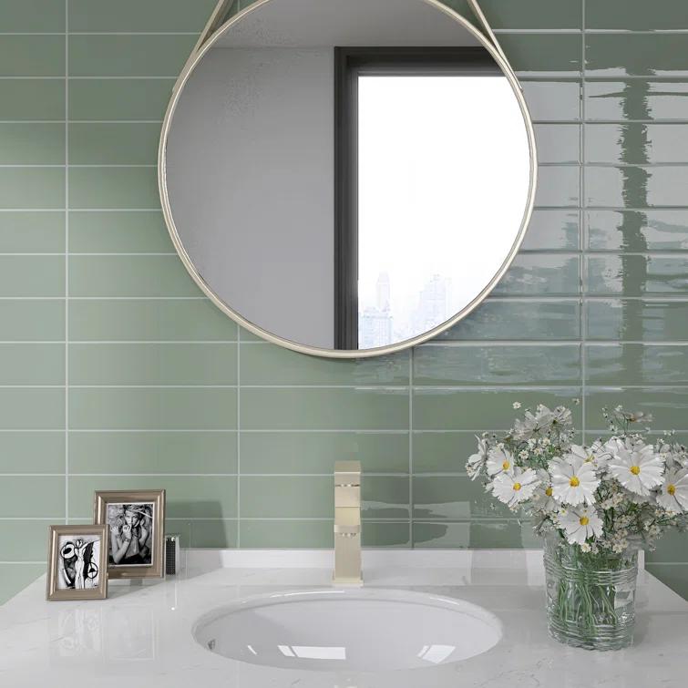 Zarati 2.95" x 11.81" Ceramic Wall Tile