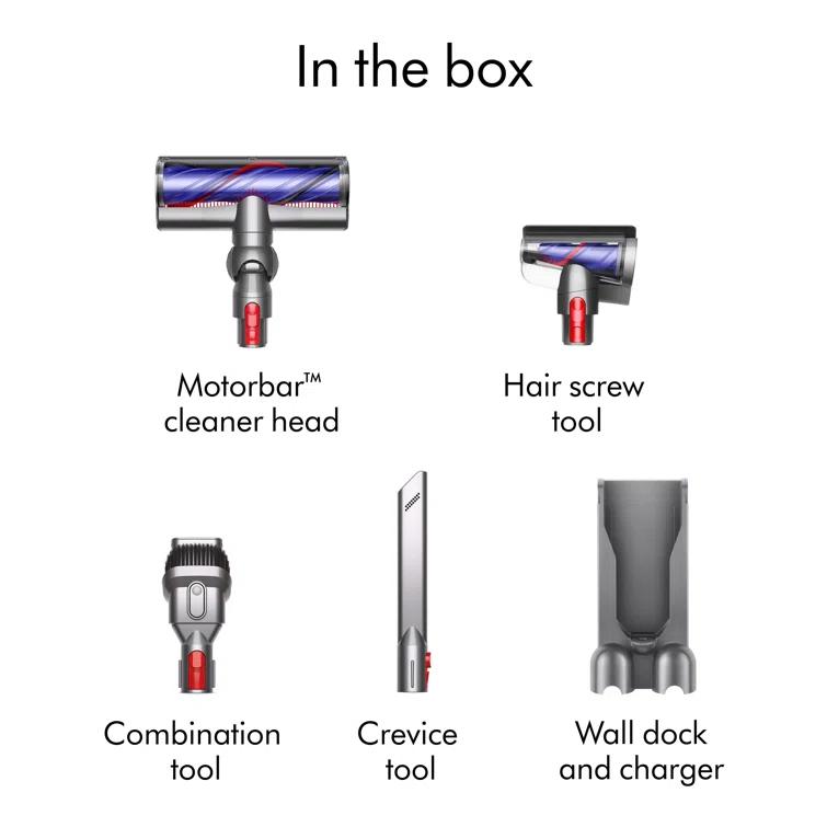 Dyson V8 Cordless Vacuum with 5 Extra Accessories