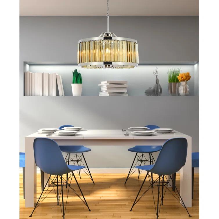 Dorinda 8 - Light Drum Chandelier