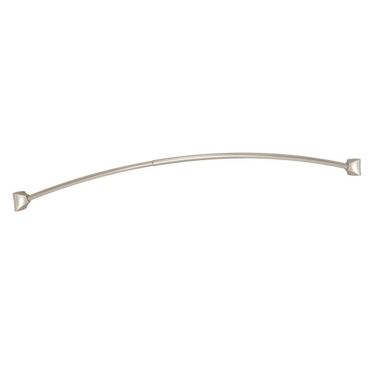 Moen 60-Inch to 72-Inch Permanent Mount Adjustable Curved Shower Rod