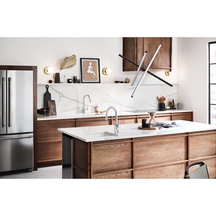 Moen Align One Handle Modern Kitchen Pulldown Faucet with Reflex and Power Clean Technology