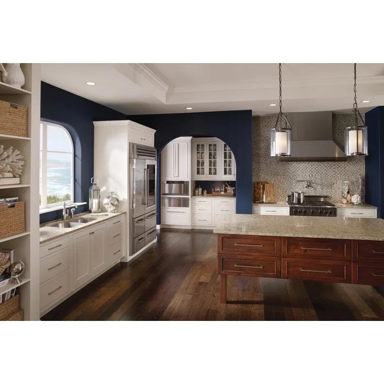 Moen Traditional Wall Mount Swing Arm Folding Pot Filler Kitchen Faucet