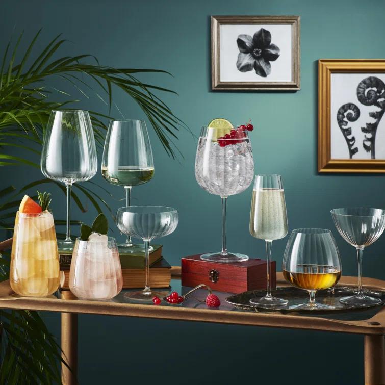 Optica Bordeaux Red Wine Glasses (Set of 4) (Set of 4)