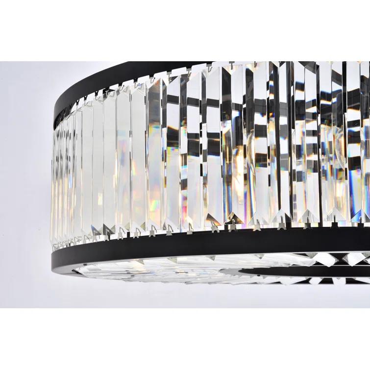 Dorinda 10 - Light Dimmable Drum Chandelier