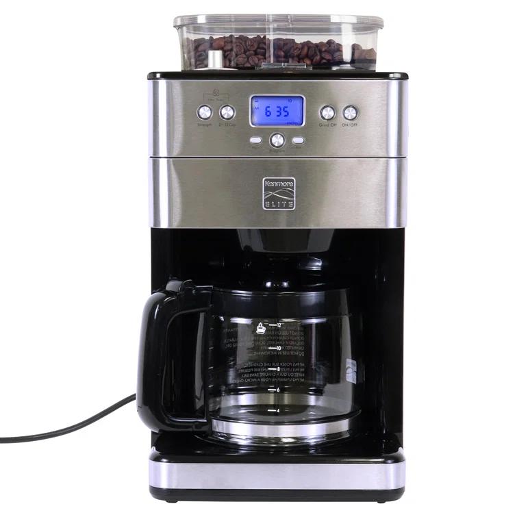 Kenmore Elite 12 Cup Programmable Grind And Brew Coffee Maker