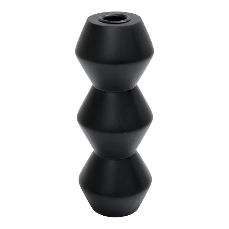 Mancha Candle Holder - Black/Large