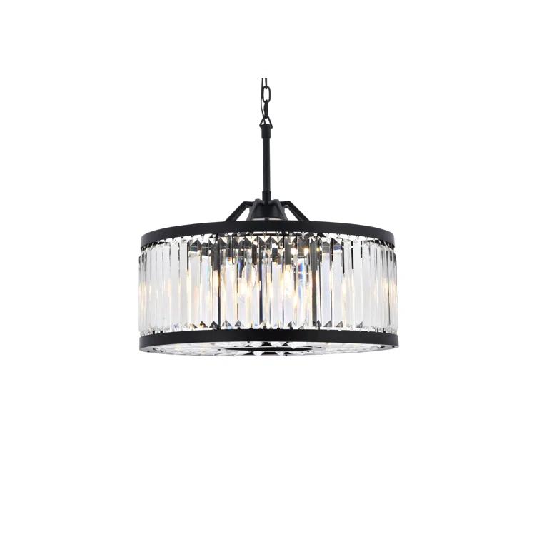 Everly Quinn Dorinda 8 - Light Dimmable Drum Chandelier