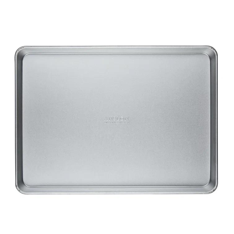 Anolon Pro-Bake Bakeware Aluminized Steel Baking Pan Set, 6-Piece, Silver
