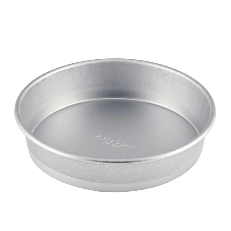 Anolon Pro-Bake Bakeware Aluminized Steel Baking Pan Set, 6-Piece, Silver