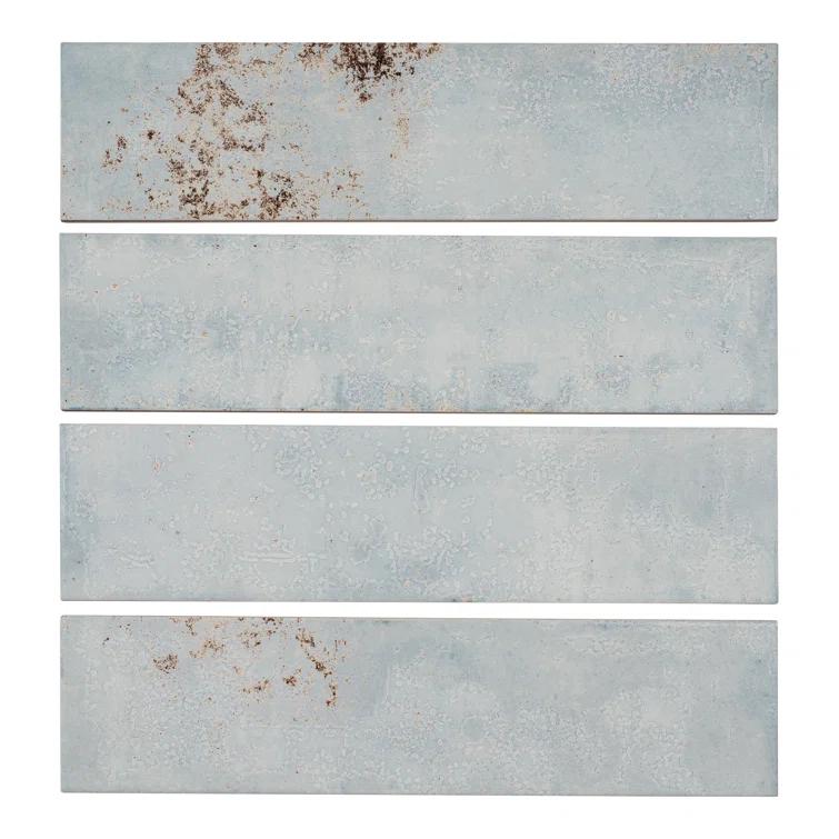 Serenite 4-in. x 16-in. Subway Vintage Look Glazed Porcelain Vintage Wall Tile