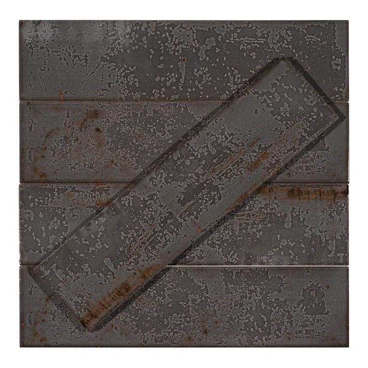 Andova Serenite 4-in. x 16-in. Subway Vintage Look Glazed Porcelain Vintage Wall Tile
