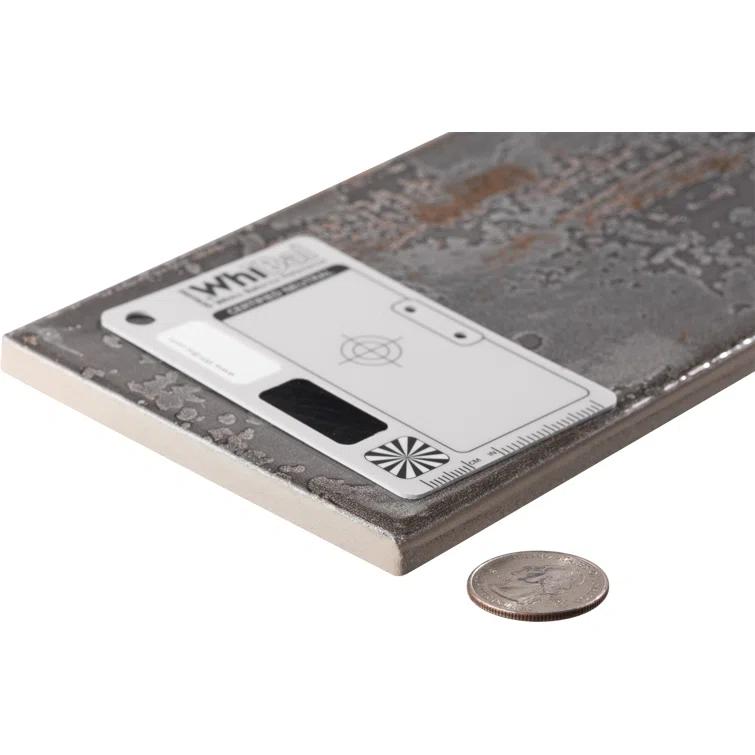 Andova Serenite 4-in. x 16-in. Subway Vintage Look Glazed Porcelain Vintage Wall Tile