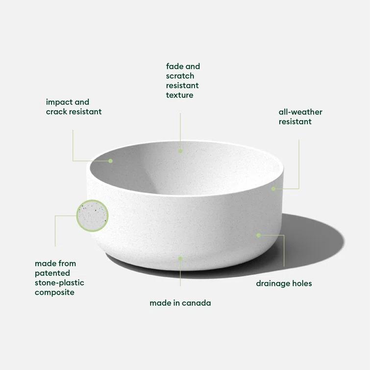 Mason Series Kona Bowl Planter