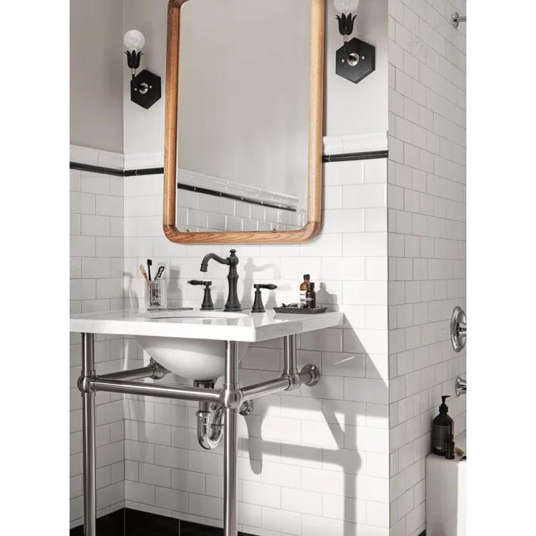 Moen Weymouth Two-Handle Widespread Bathroom Faucet Trim Kit, Valve Required