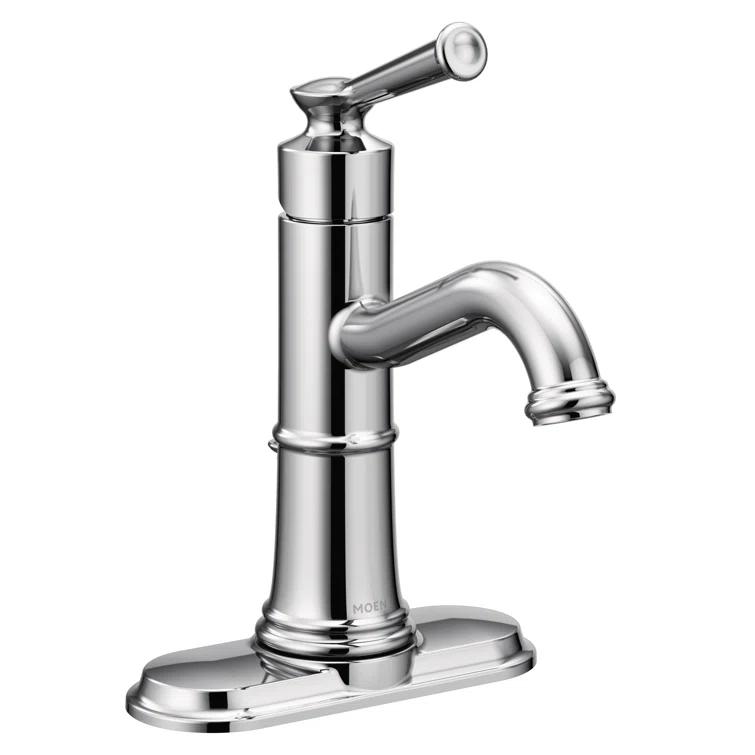 Belfield Single Hole Bathroom Faucet with Drain Assembly