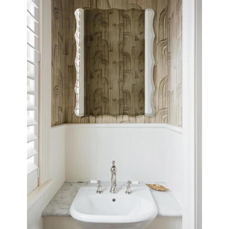 Willa Arlo™ Interiors Schulenburg Modern & Contemporary Frameless Accent Vanity Mirror