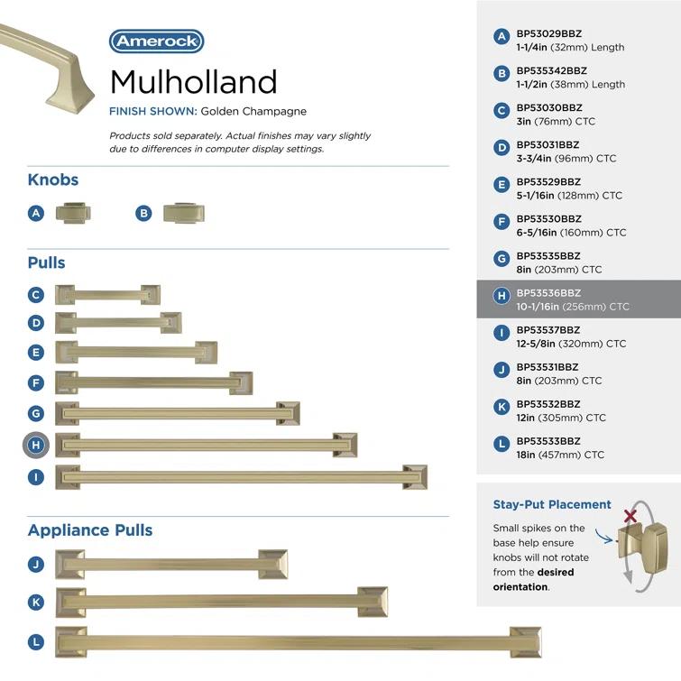 Mulholland Bar Pull