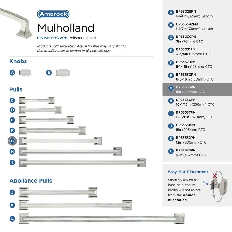 Mulholland Bar Pull