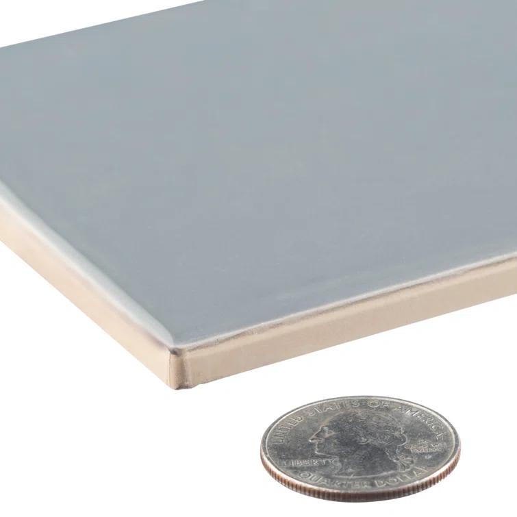 Andova Perfecto-Marvelli 4-in. x 16-in. Subway Textured Glossy Ceramic Wall Tile