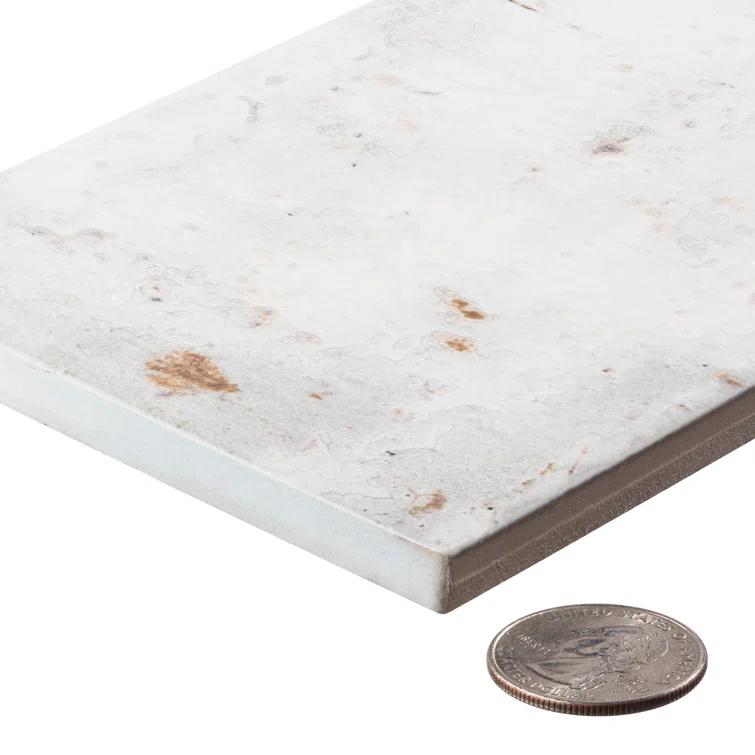 Andova Serenite 4-in. x 16-in. Subway Vintage Look Glazed Porcelain Vintage Wall Tile