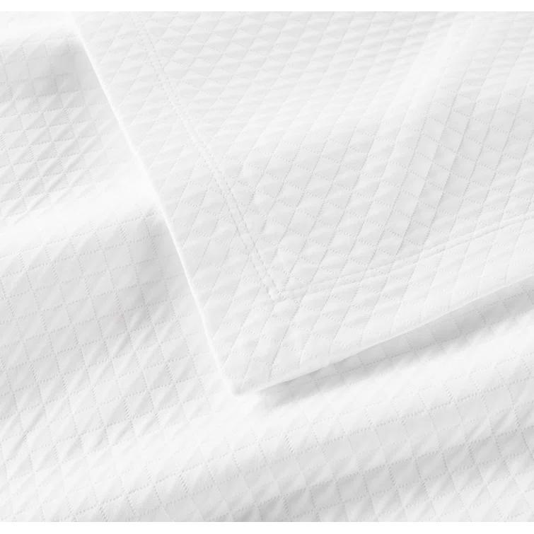 Oxford Modern & Contemporary Cotton Blend Coverlet