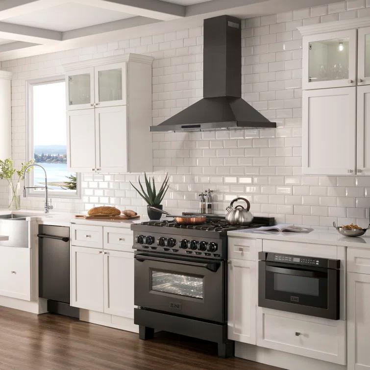 ZLINE 36 in. Convertible Vent Outdoor Approved Wall Mount Range Hood in Stainless Steel (KB-304-36)