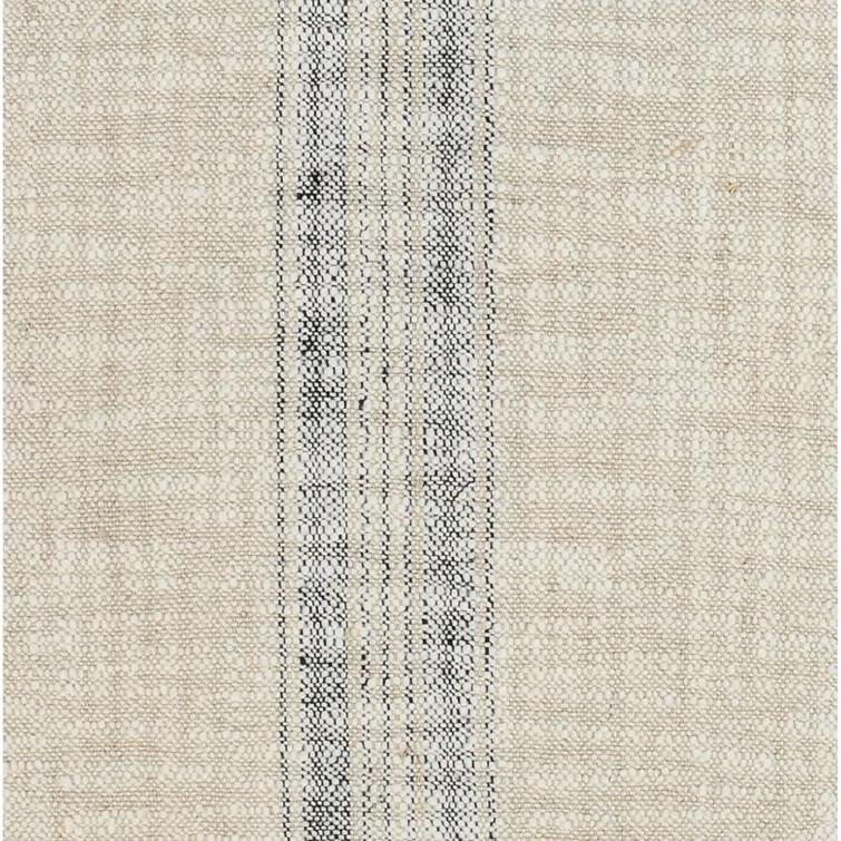 Lamina Pillow - Natural and Black / 16" x 36"