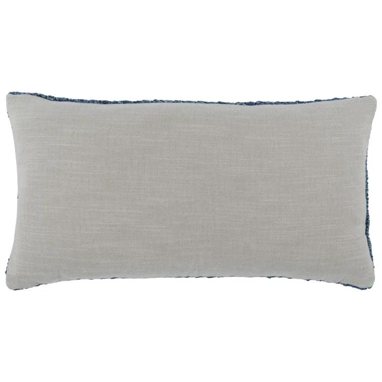 Nakeya Knitted Linen Throw Pillow