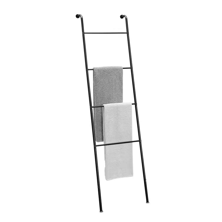 Classic Home/Bath/Bedroom Closet Leaning Ladder Rack
