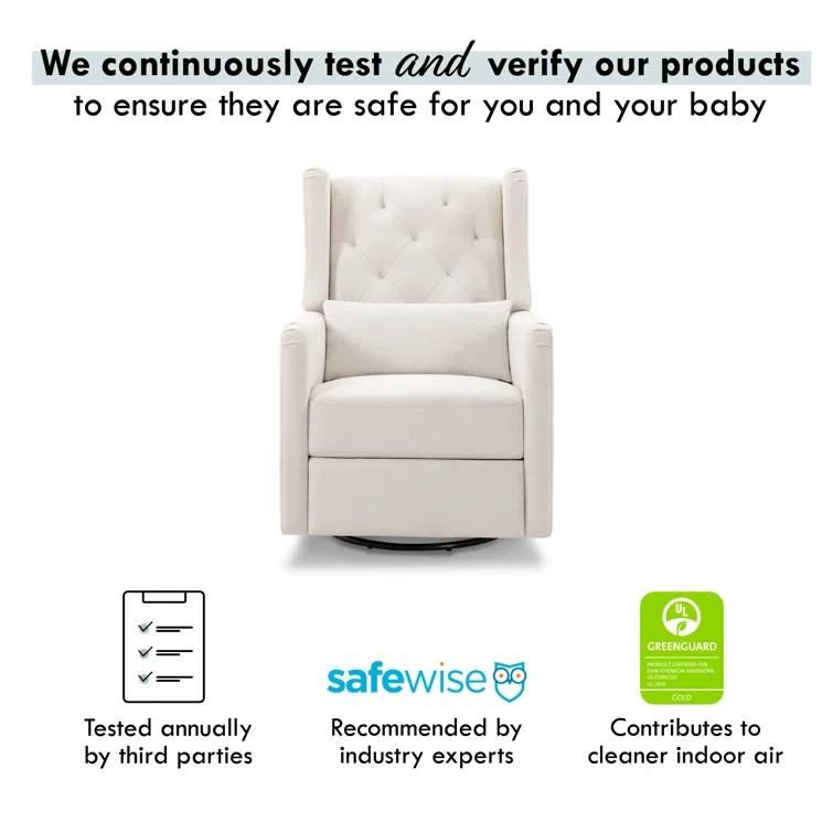 daVinci Everly Swivel Reclining Glider