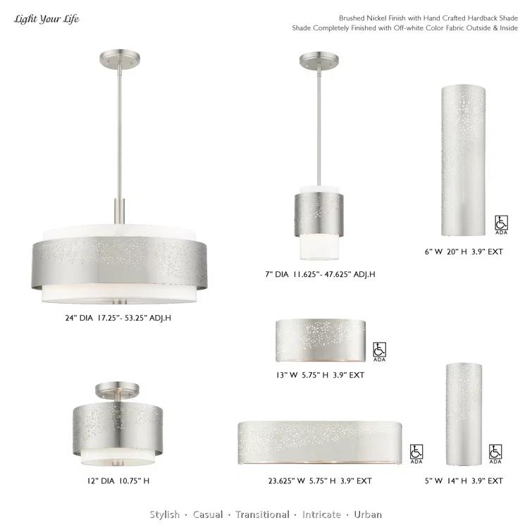 Bevil Flush Mounted Sconce