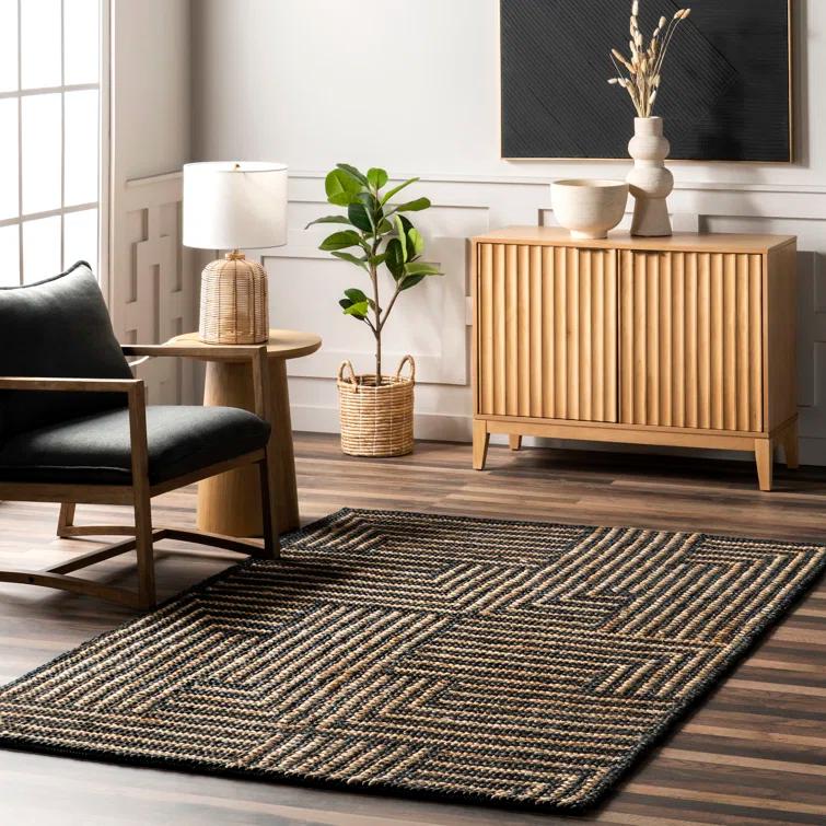 Grassland Handwoven Jute Area Rug