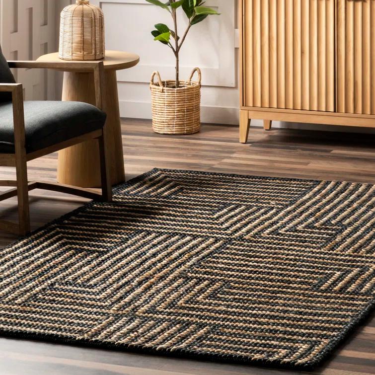 Grassland Handwoven Jute Area Rug