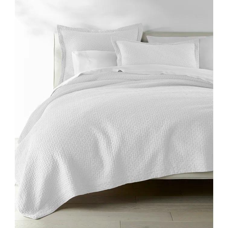 Peacock Alley Juliet Standard Cotton Modern & Contemporary Coverlet/Bedspread