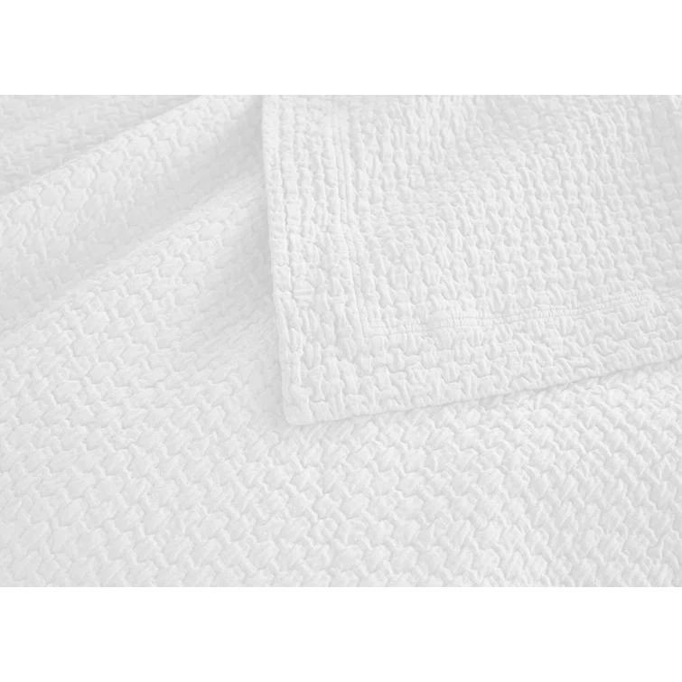 Peacock Alley Juliet Standard Cotton Modern & Contemporary Coverlet/Bedspread
