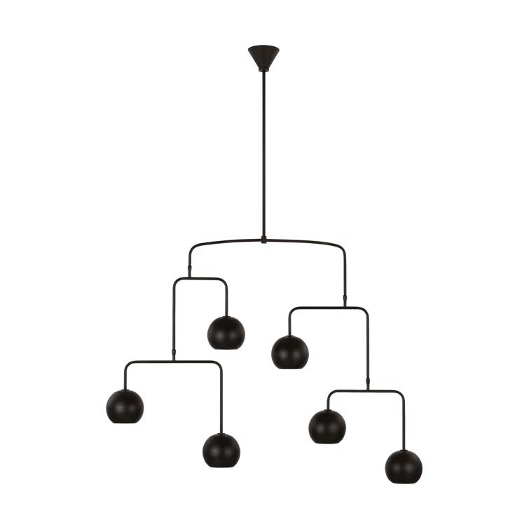 Chaumont Extra Large Chandelier by Christiane Lemieux - Aged Iron / 50"Dia