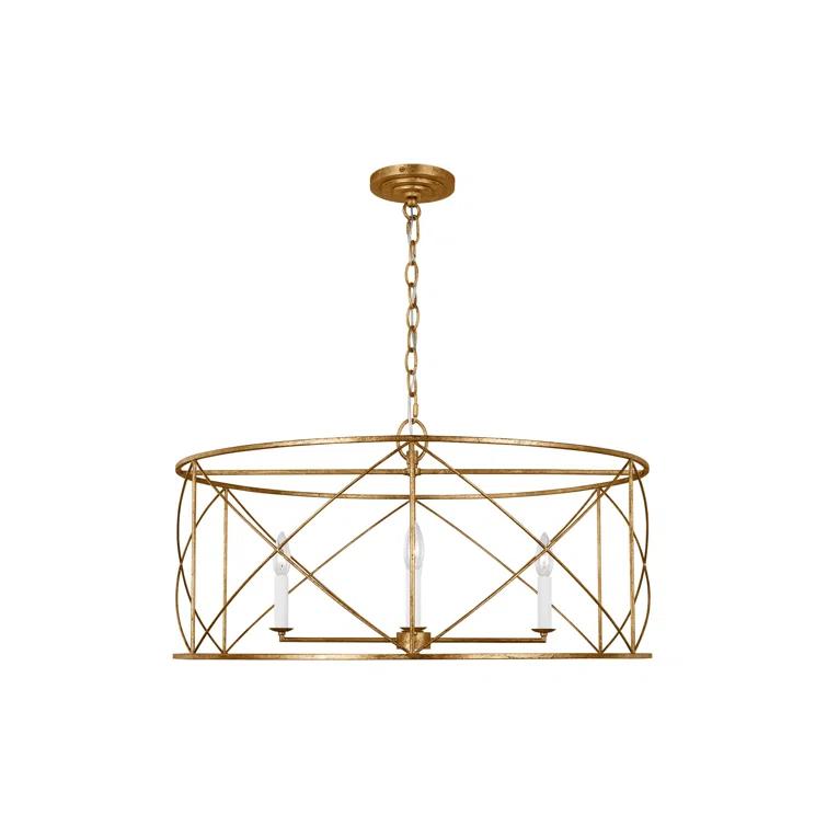 Merilou 4 - Light Dimmable Lantern Square / Rectangle Chandelier