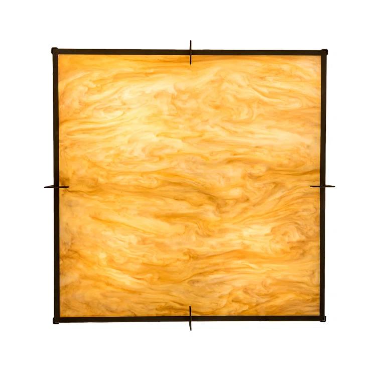 2nd Ave Lighting 4 - Light Brown Shaded Pendant