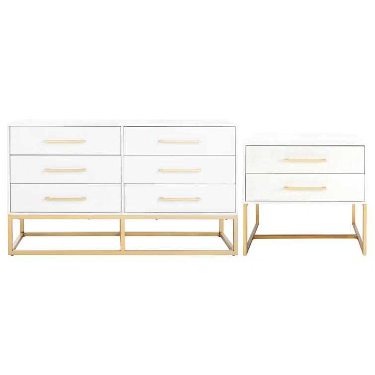 Sheldon 6 - Drawer Double Dresser
