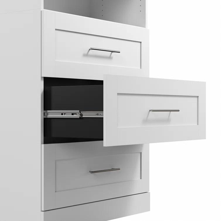 Wade Logan® Arlex Shelving Unit with 3 Drawers and Doors