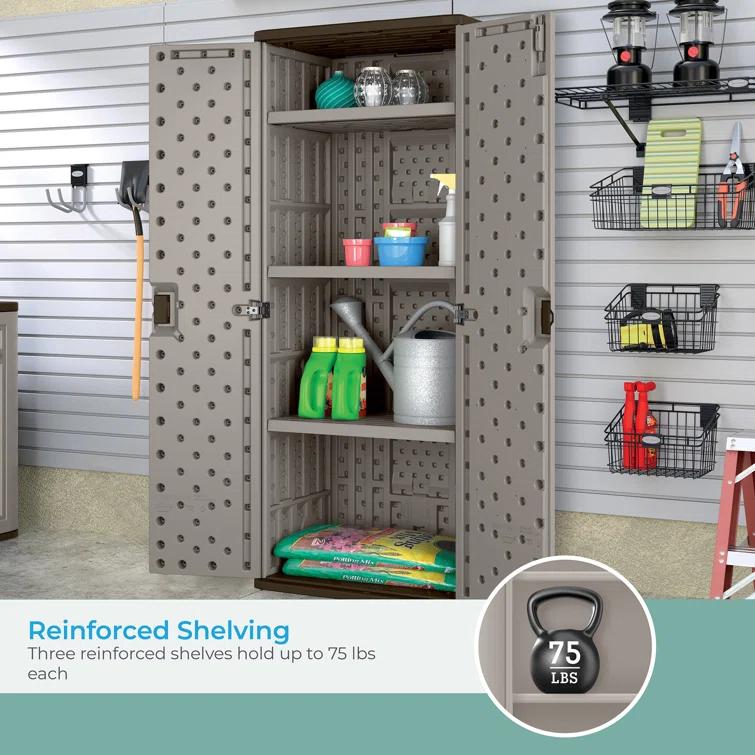 72" H x 30" W x 20.25" D Storage Cabinet
