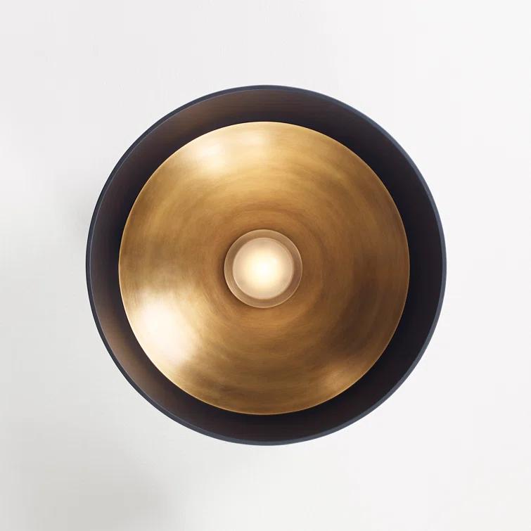 Nightshade Black Aluminum LED Indoor/Outdoor Bowl Light
