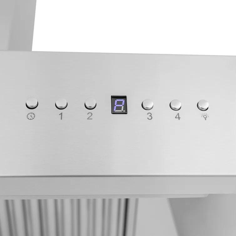 ZLINE 48 in. Professional Ducted Wall Mount Range Hood in Stainless Steel (697-48)