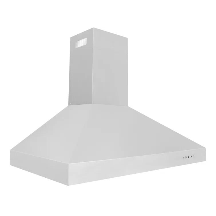 ZLINE 48 in. Professional Ducted Wall Mount Range Hood in Stainless Steel (697-48)