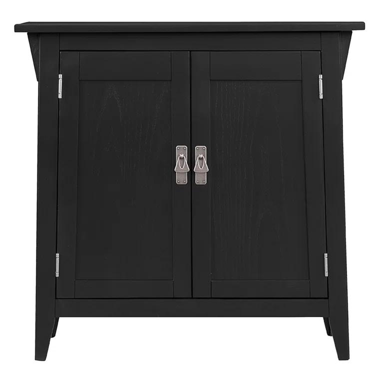 Mission Solid + Manufactured Wood Foyer Hall Cabinet Stand
