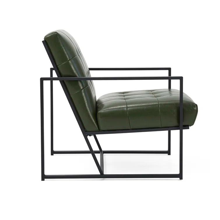Billings Faux Leather Armchair
