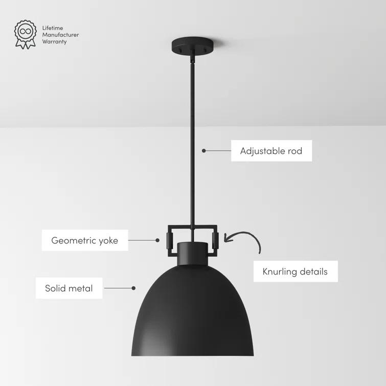 Lauro 1 - Light Single Geometric Pendant