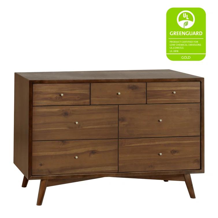 Palma 7 Drawer 53" W Double Dresser
