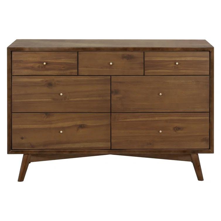 Palma 7 Drawer 53" W Double Dresser