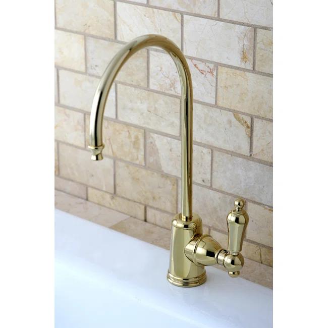 Kingston Brass Restoration Single-Handle 1-Hole Deck Mount Water Filtration Faucet